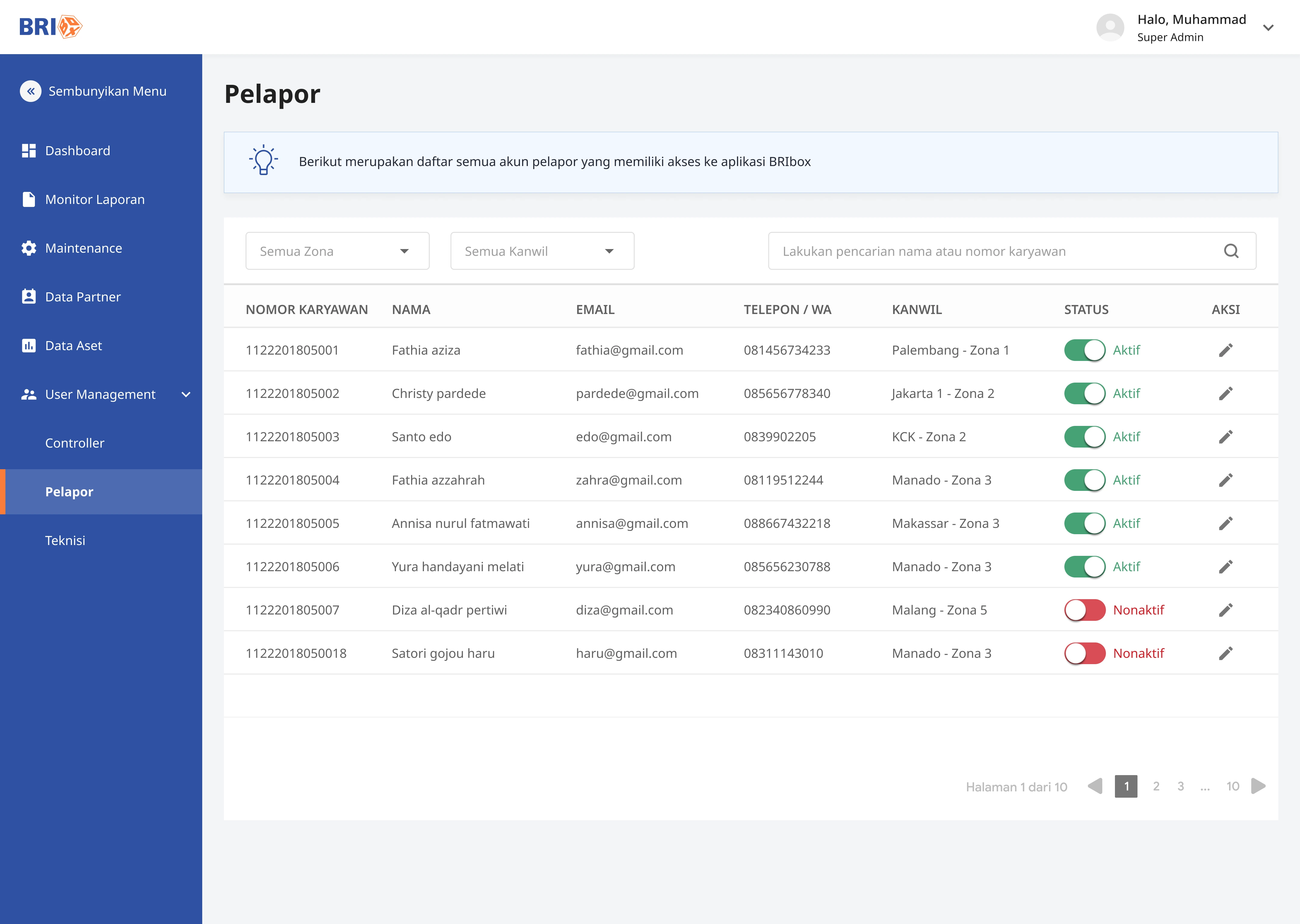 Bribox Apps